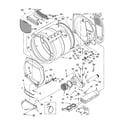 Whirlpool GEW9868KQ4 bulkhead parts, optional parts (not included) diagram