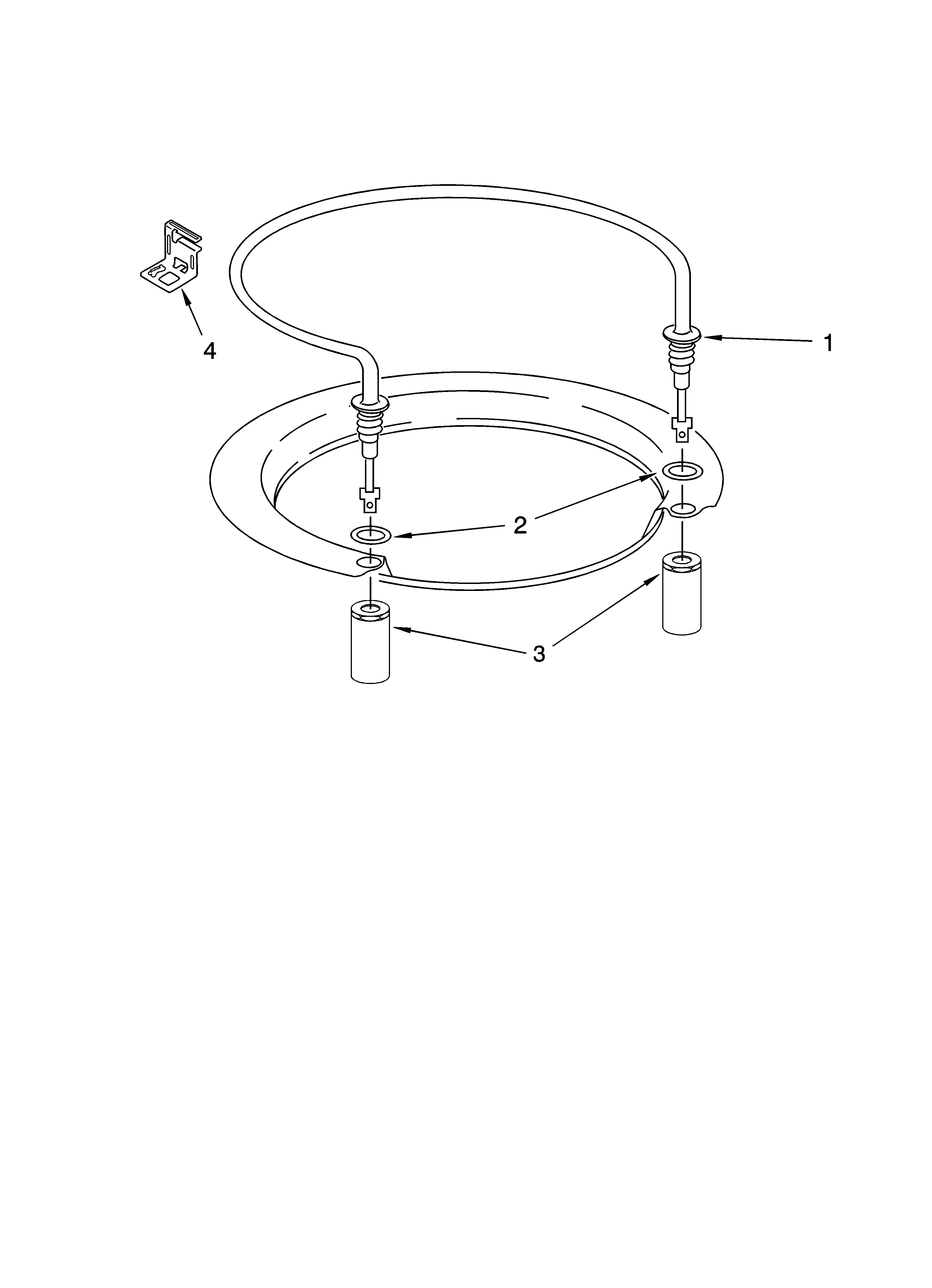 Whirlpool GU2548XTPS7 heater parts diagram