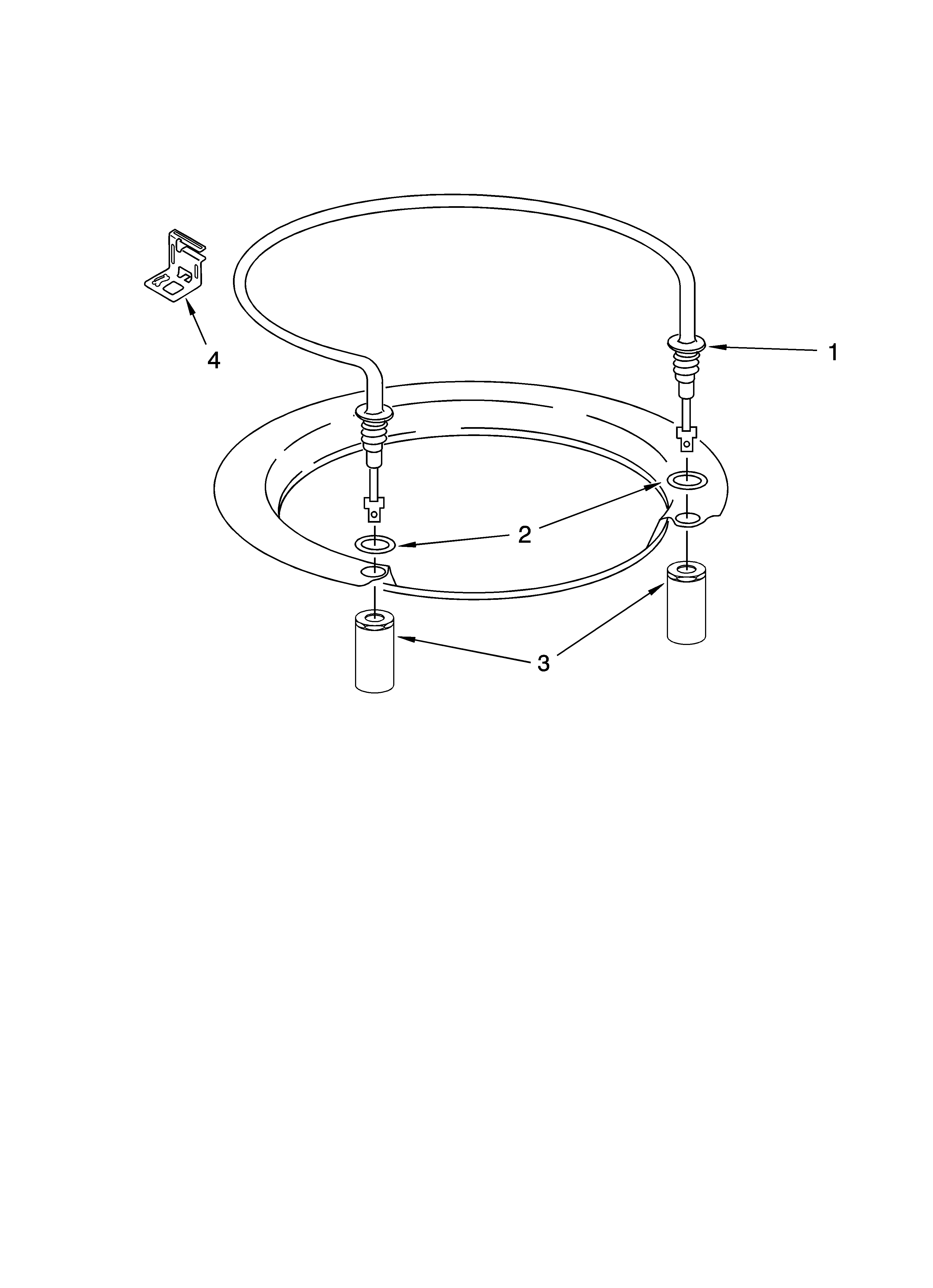 Whirlpool GU2600XTPQ7 heater parts diagram