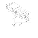 KitchenAid KBRV36FPS02 top grille and unit cover parts diagram