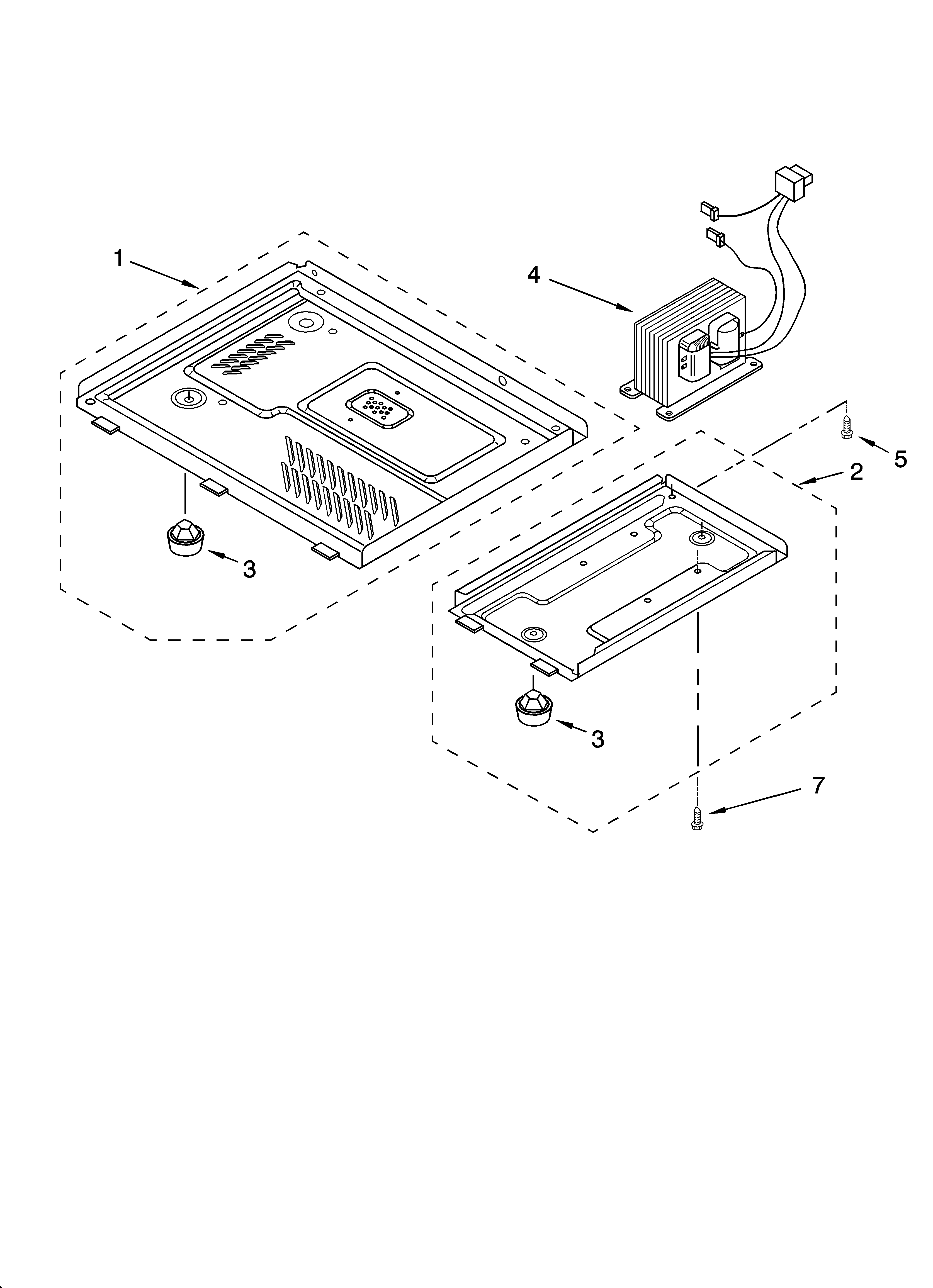 KitchenAid KCMS185JSS4 base plate parts diagram