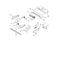 KitchenAid KEBC147KBL06 top venting parts, optional parts diagram