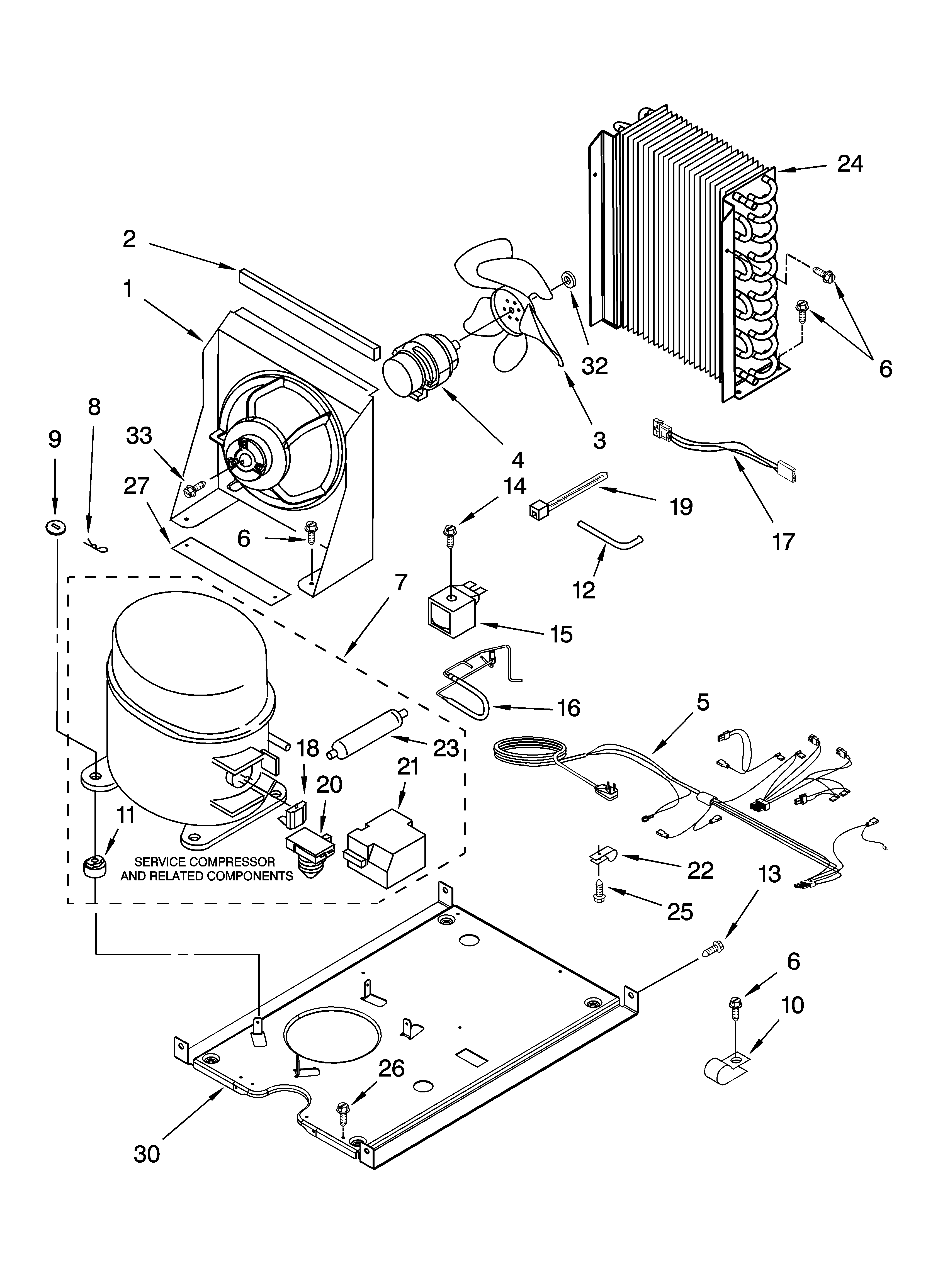 KitchenAid KUIA18NNJS7 unit parts, optional parts diagram