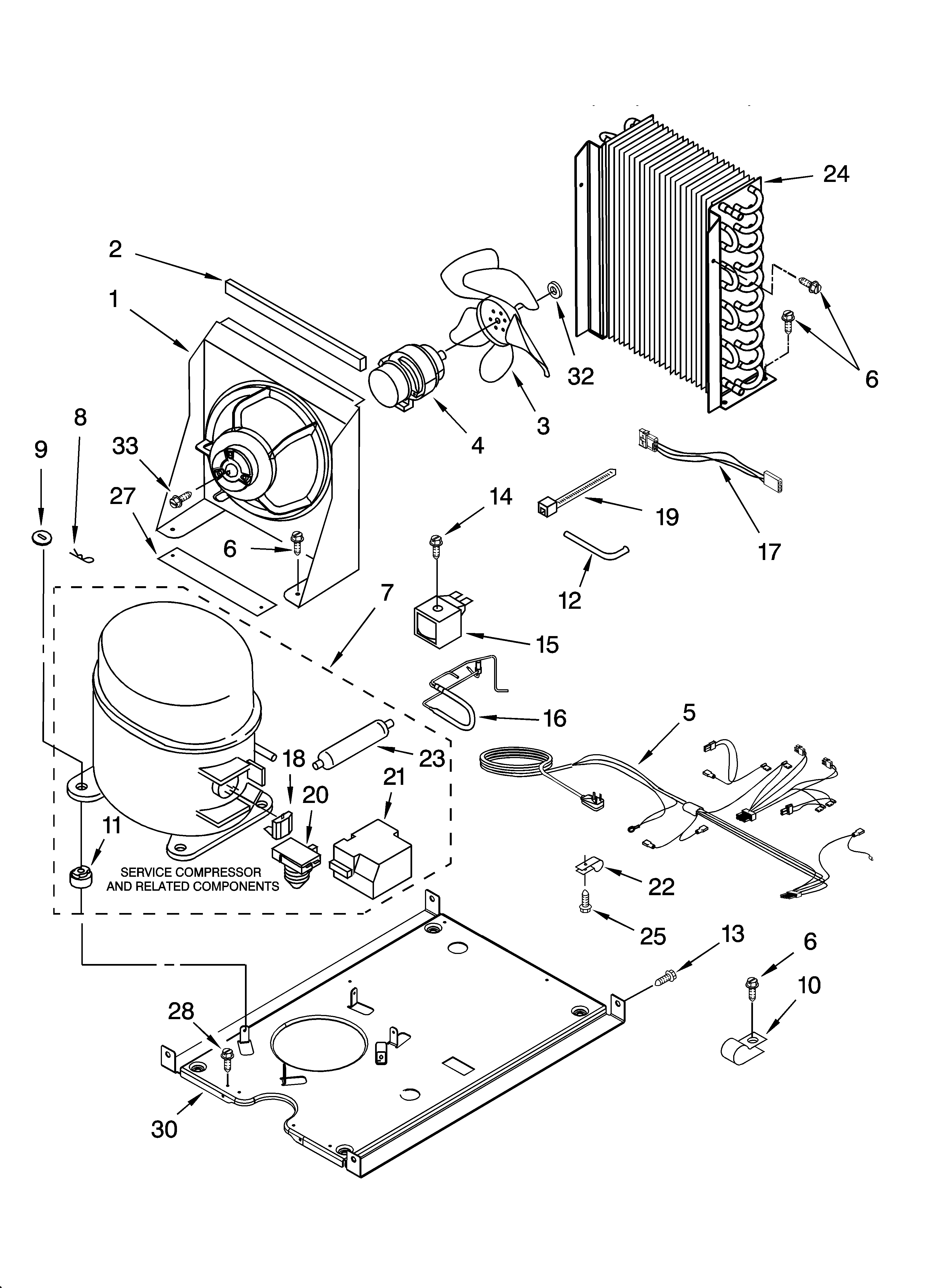 KitchenAid KUIS15NRHB8 unit parts, optional parts diagram
