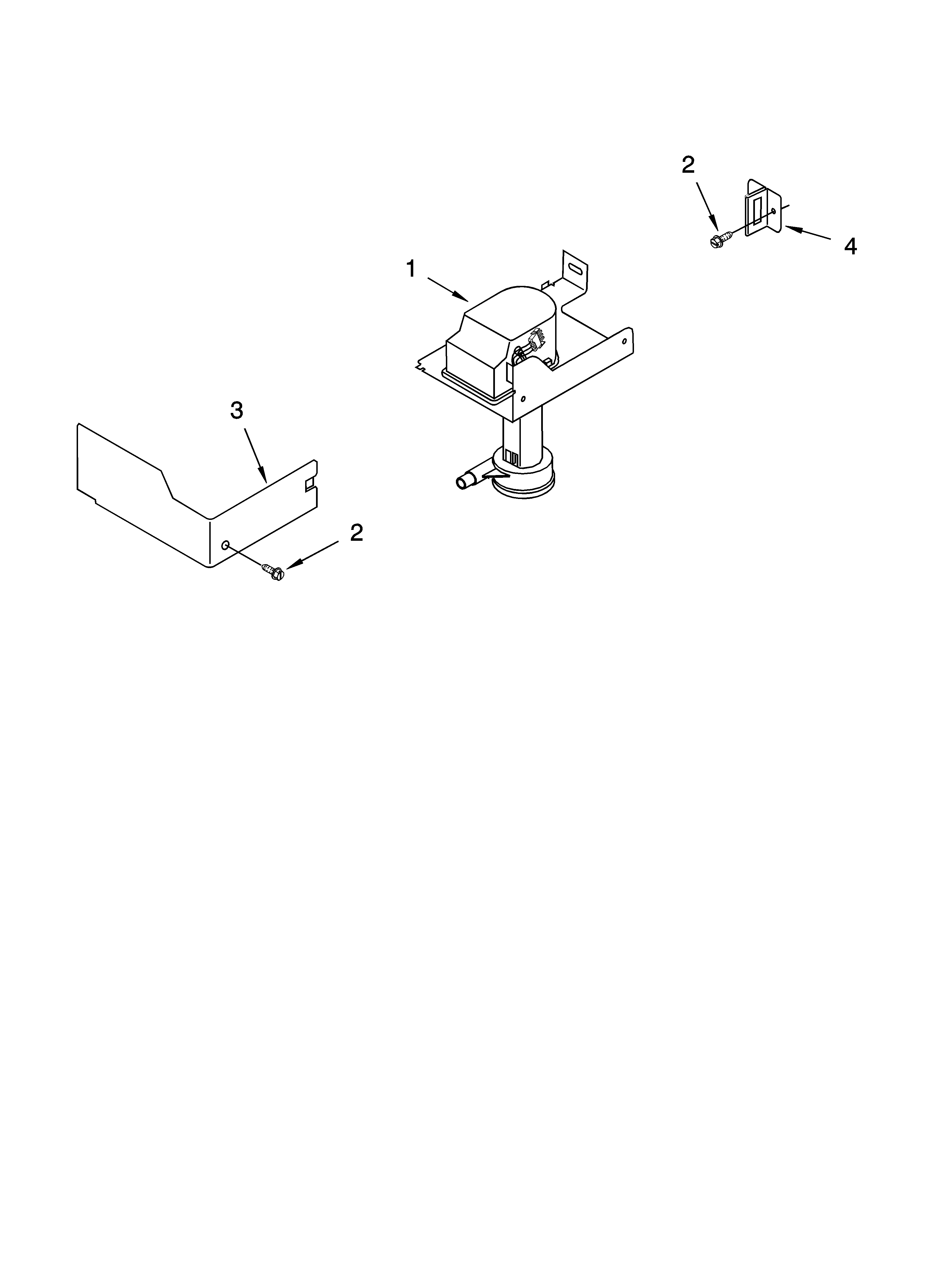 KitchenAid KUIS18PNJW7 pump parts diagram