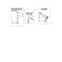 Whirlpool LSR8010PQ2 water system parts, optional parts (not included) diagram