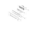 Whirlpool RBD245PRS00 control panel parts diagram