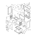 Whirlpool SF315PEPW3 chassis parts diagram