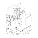 Whirlpool DUL140PPT2 tub assembly parts diagram