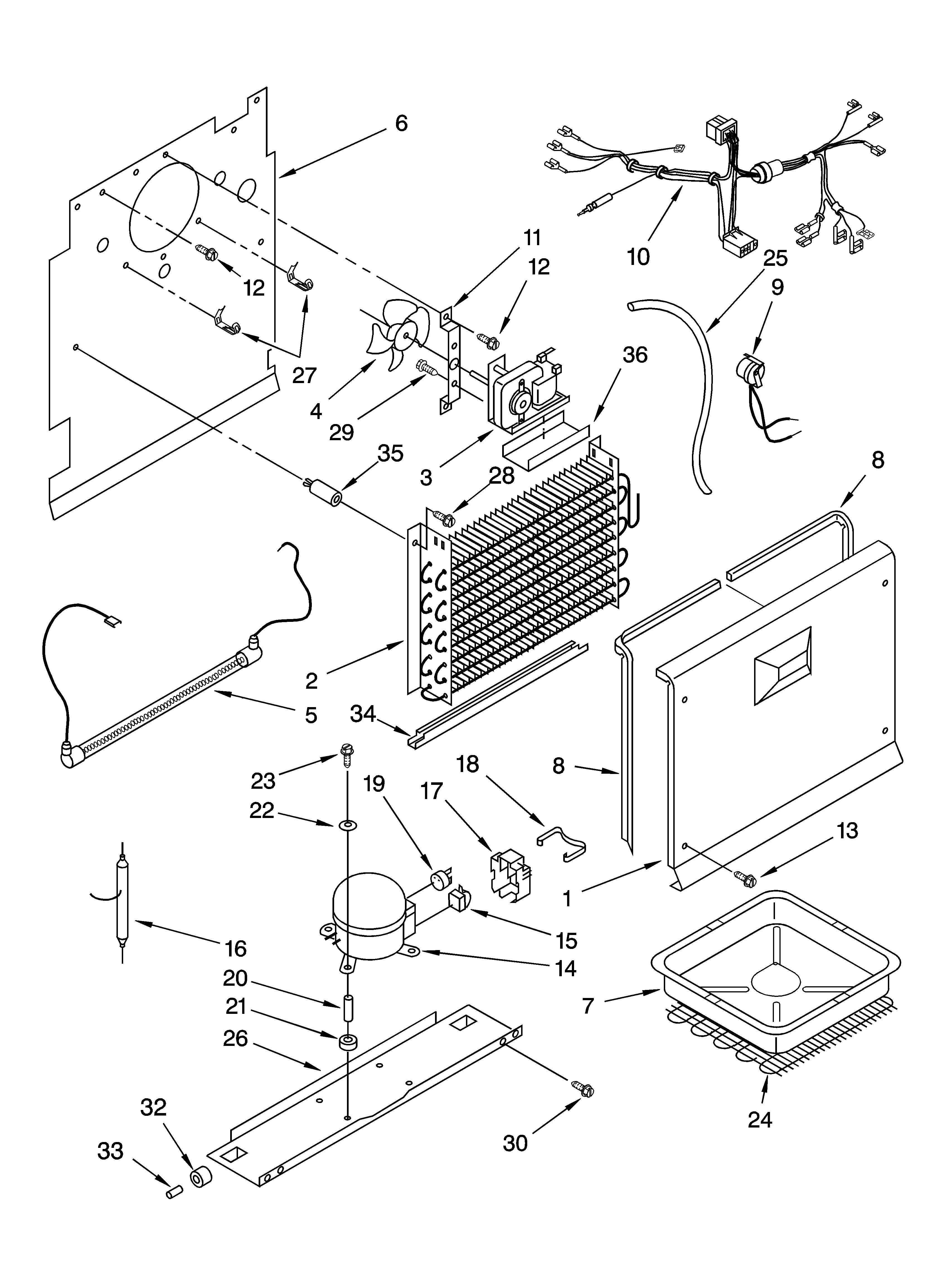 Whirlpool EL7ATRRMS02 unit parts, optional parts (not included) diagram