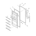 Whirlpool EL7ATRRMS05 door parts diagram