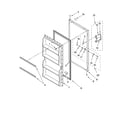 Whirlpool EV150FXMQ09 door parts, optional parts (not included) diagram