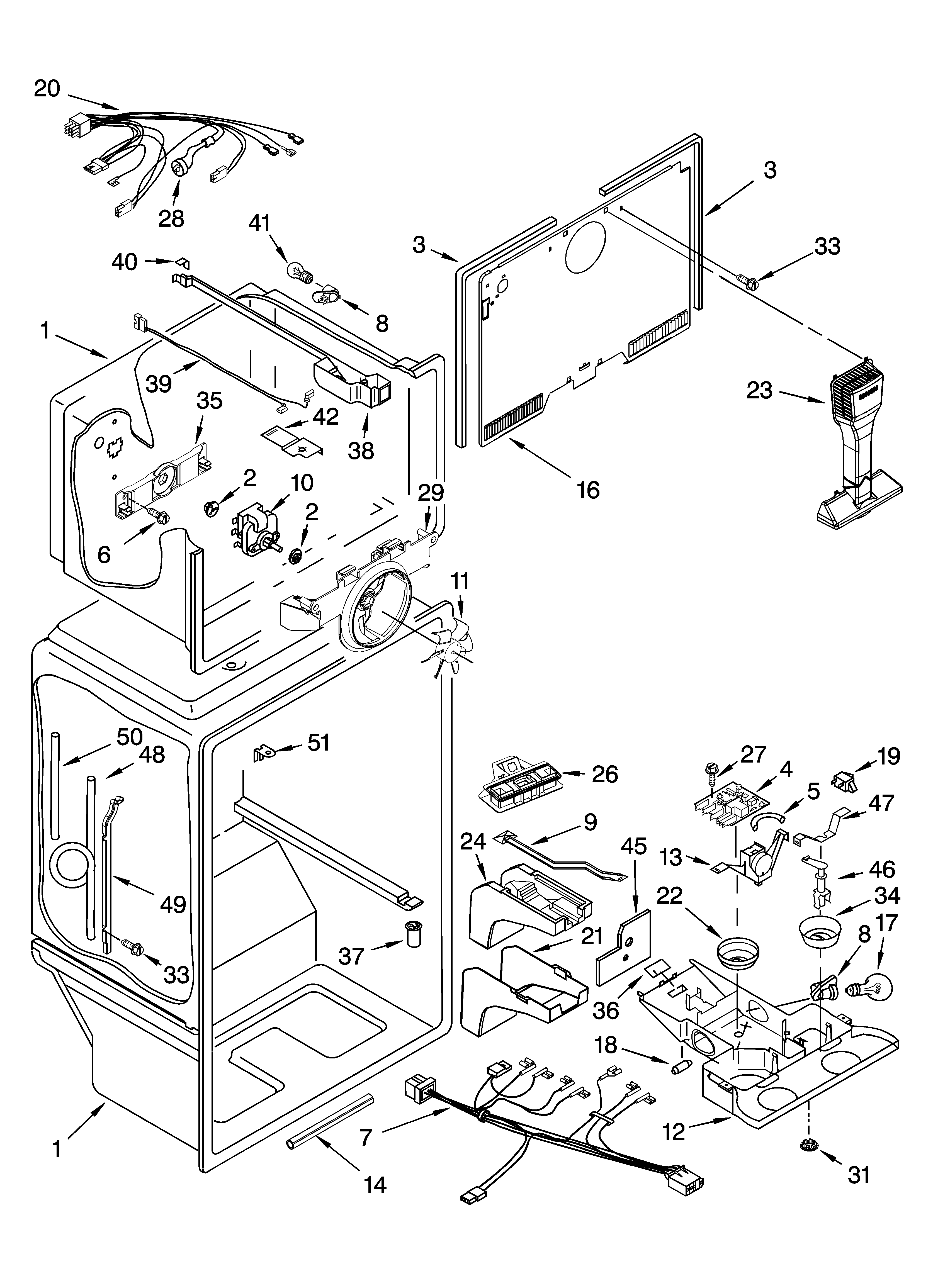 Whirlpool GT2MHTXRB01 liner parts diagram