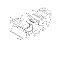 KitchenAid KBHV109PSS00 top venting parts diagram