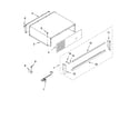 KitchenAid KBLS36FMB02 top grille and unit cover parts diagram