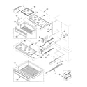 KitchenAid KBLS36FMB02 refrigerator shelf parts diagram