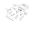 KitchenAid KEBC208KSS04 top venting parts, optional parts diagram