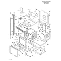 KitchenAid KEBC247KSS05 oven parts diagram