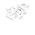 KitchenAid KEBC247KSS05 top venting parts, optional parts diagram