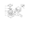 KitchenAid KEBV107PSS01 internal oven parts diagram