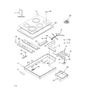KitchenAid KECC507RSS01 cooktop parts, optional parts diagram