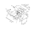 KitchenAid KEHC309JBL08 top venting parts diagram