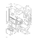 KitchenAid KEHC379JBT08 oven parts diagram