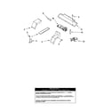 KitchenAid KEHC379JBT08 latch parts diagram