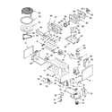 KitchenAid KEHC379JBT08 cabinet and stirrer parts diagram