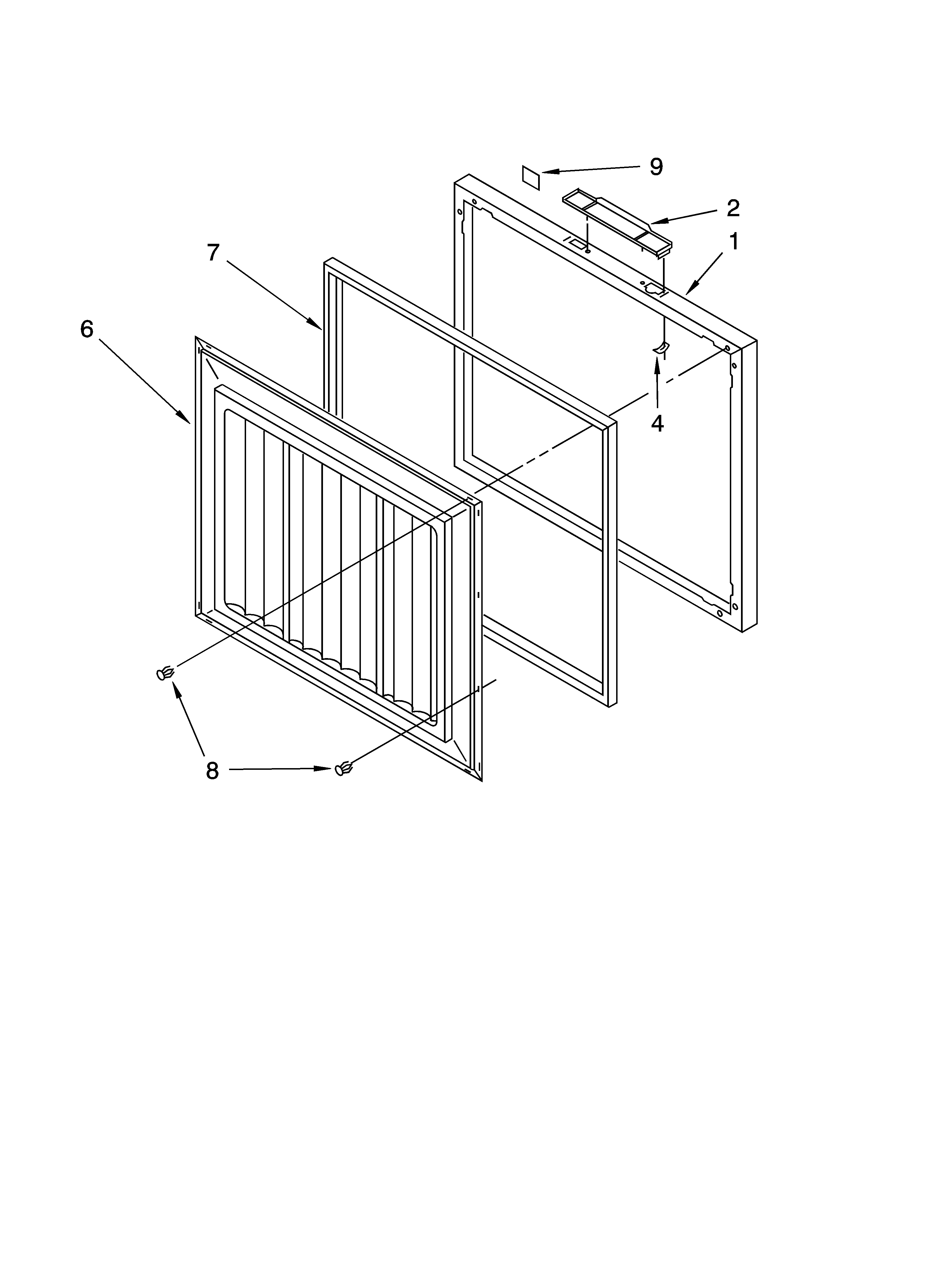 Kirkland SCF0710KQ04 door parts diagram