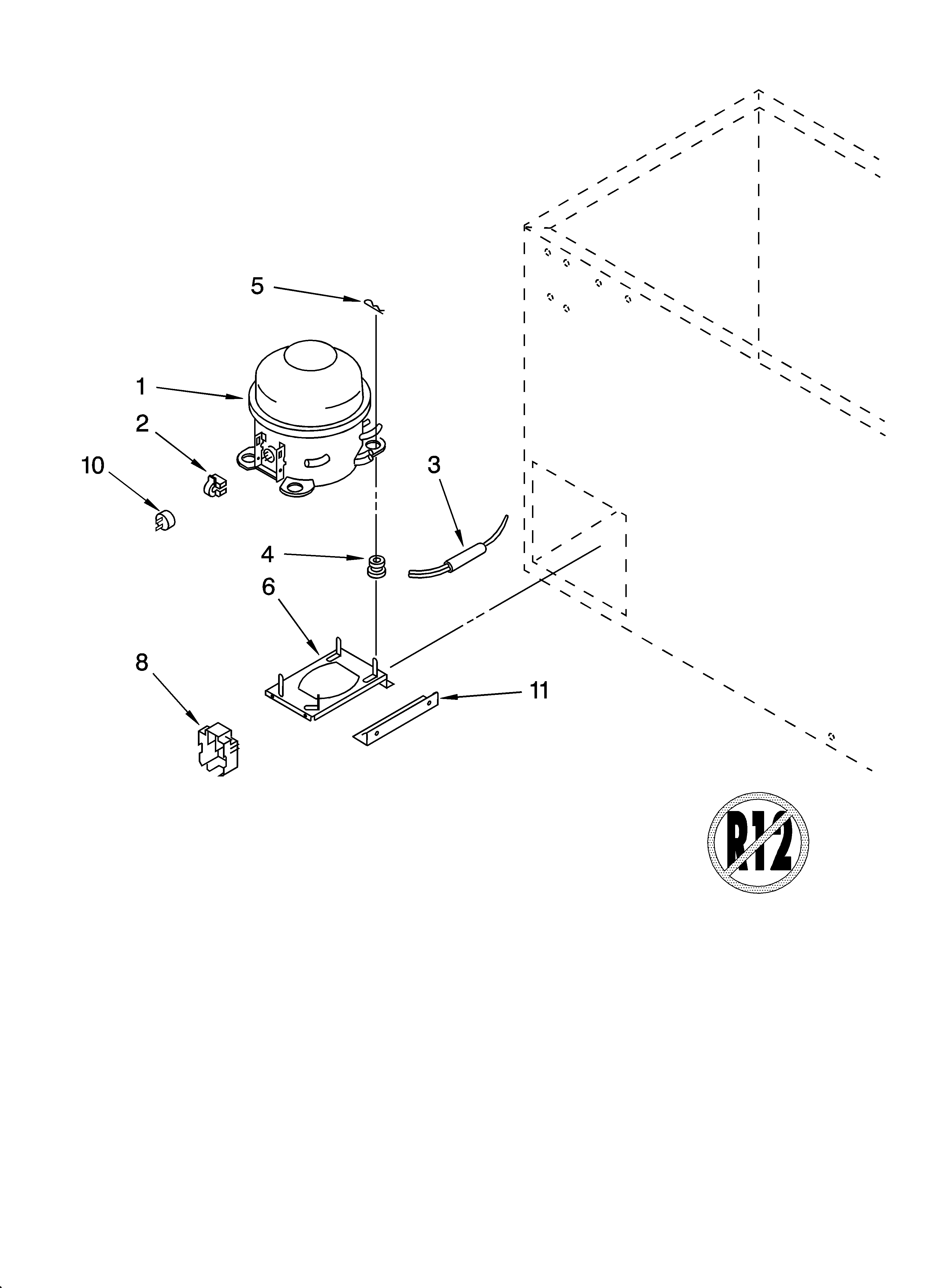 Kirkland SCF0710KQ04 unit parts diagram