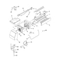 Whirlpool GB2SHDXPS01 icemaker parts, optional parts diagram