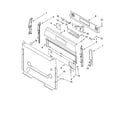 Whirlpool GS470LEMB3 control panel parts diagram