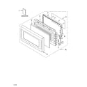 Whirlpool GT4185SKQ0 door parts diagram