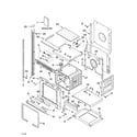 KitchenAid KEMC308KBL03 oven parts diagram