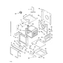 Whirlpool RBD305PRS00 lower oven parts diagram