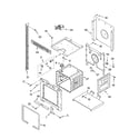 Whirlpool RBD305PRS00 upper oven parts diagram