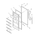 Whirlpool EL7ATRRMQ07 door parts diagram