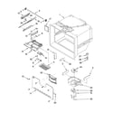 Whirlpool GB9SHDXPB01 freezer liner parts diagram