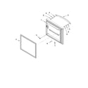 KitchenAid KBRA22KRBL01 freezer door parts diagram