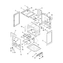 Whirlpool RF315PXPB3 chassis parts diagram
