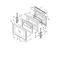 Whirlpool SF367LXSY0 door parts, optional parts diagram