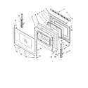 Whirlpool SF369LEPS3 door parts, optional parts diagram