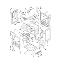 Whirlpool RF262LXSQ0 chassis parts diagram