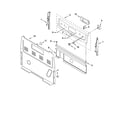 Whirlpool RF362LXSQ0 control panel parts diagram