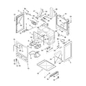 Whirlpool RF362LXSQ0 chassis parts diagram