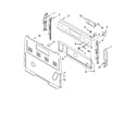 Whirlpool RF370LXPT3 control panel parts diagram