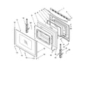 Whirlpool RF370LXPT3 door parts, optional parts diagram