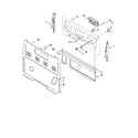 Whirlpool RF462LXST0 control panel parts diagram