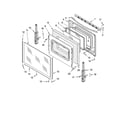 Whirlpool RF462LXST0 door parts, optional parts diagram